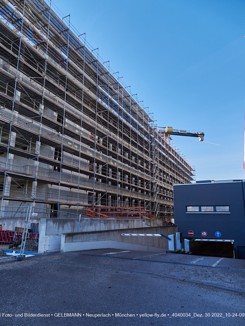 30.12.2022 - Baustelle R.EVO in Neuperlach-Süd